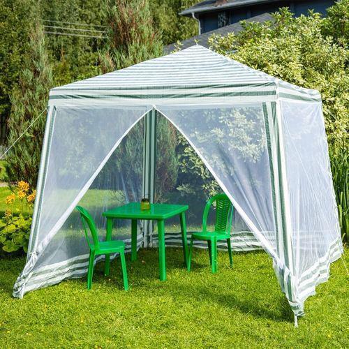 Туристический шатер-тент Ranger SP-002 3,0х3,0х2,4 м Бело-зеленый - фото 8 Туристический шатер-тент Ranger SP-002 3,0х3,0х2,4 м Бело-зеленый - фото 8