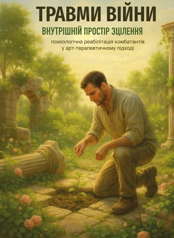 Книга Вікторія Храмцова "Травми війни. Внутрішній простір зцілення (психологічна реабілітація комбатантів у арт-терапевтичному підході)" 9786177594245