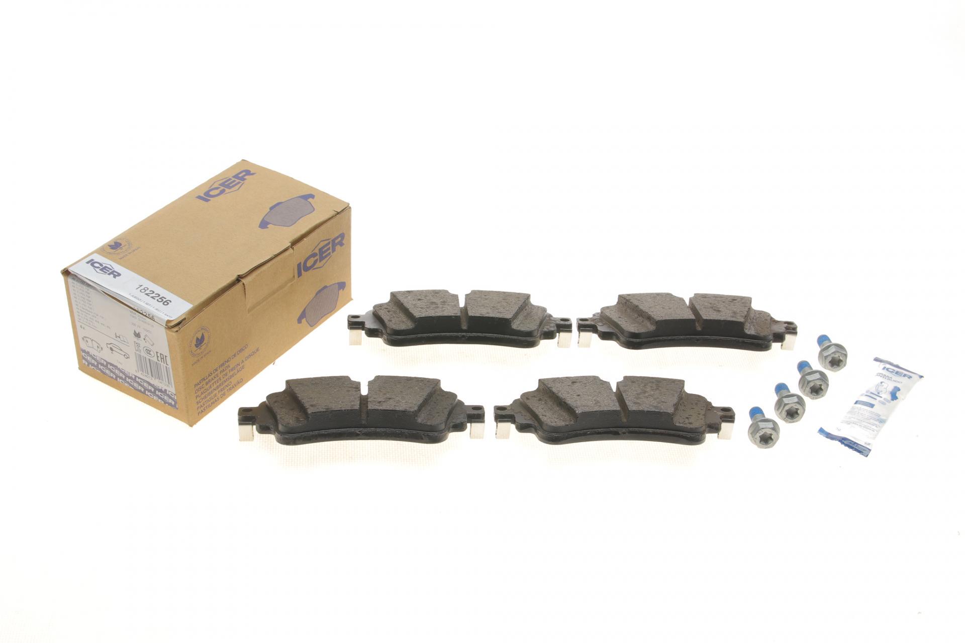 Колодки тормозные задние ICER Audi A4/Q7 15-/A5 09-//Q5 16-/A6 18-/A7/A8/VW Touareg 17- (182256)