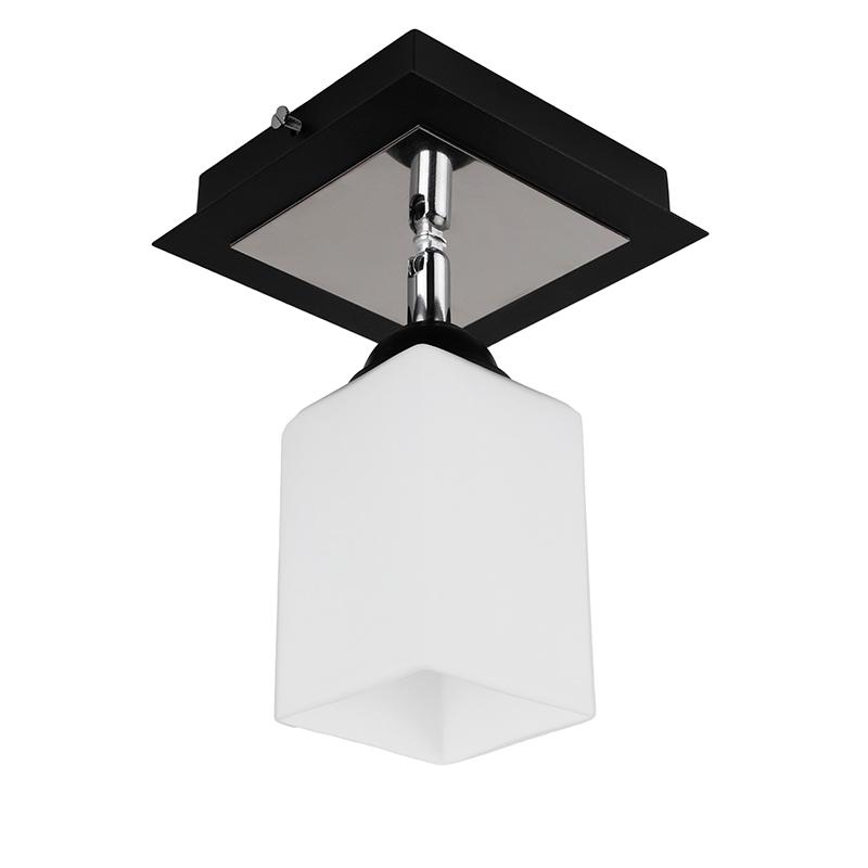 Люстра потолочная Light House SRS-16201/1 с поворотным плафоном на одну лампу Черный