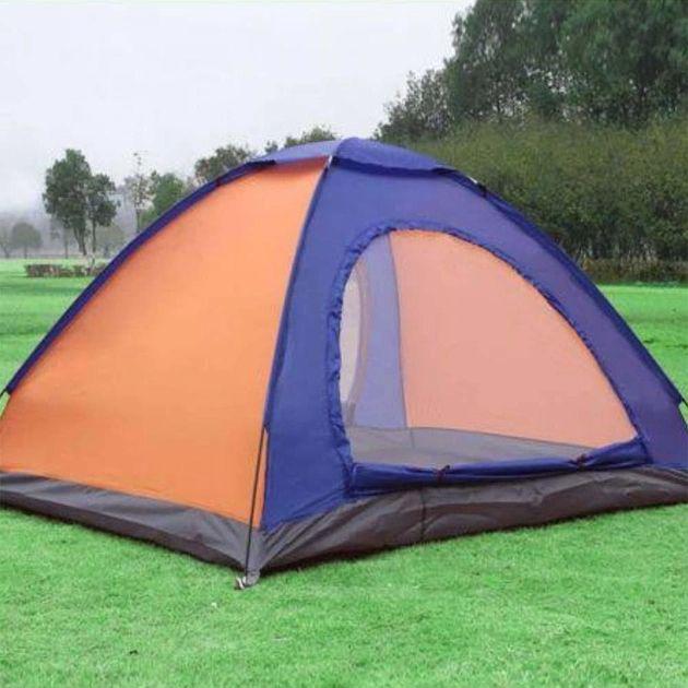 Намет Camping Tent YB-3024-A для 2 осіб напівавтоматичний 2х1 м (YB-3024-A) - фото 6