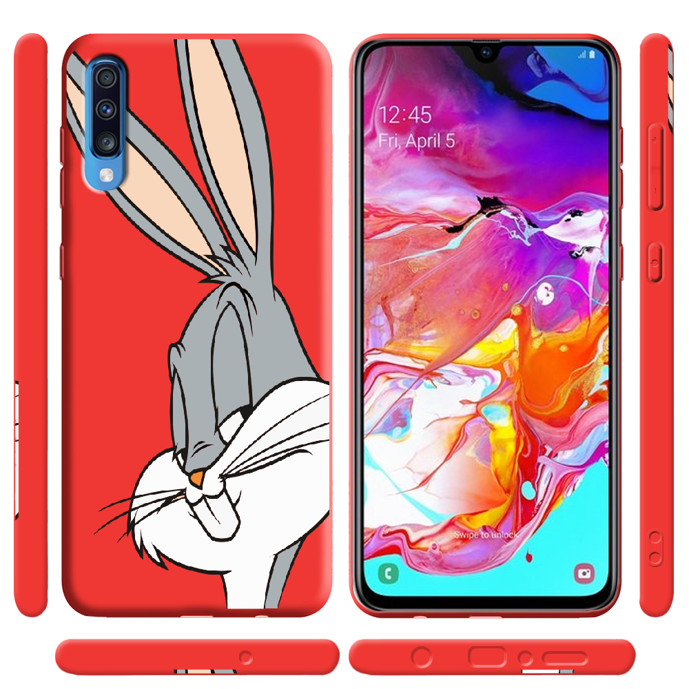 Чехол Boxface Samsung A705 Galaxy A70 Lucky Rabbit Красный силикон (36860-bk81-37425) - фото 2