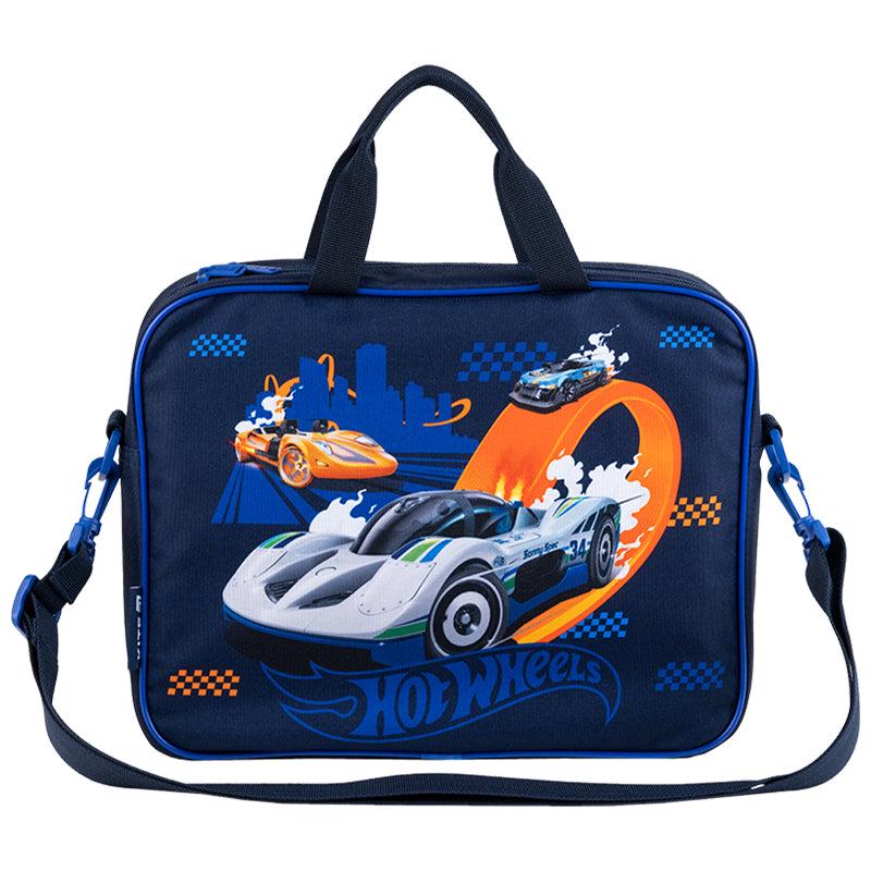 Школьная сумка текстильная KITE Hot Wheels Синий (HW25-589)