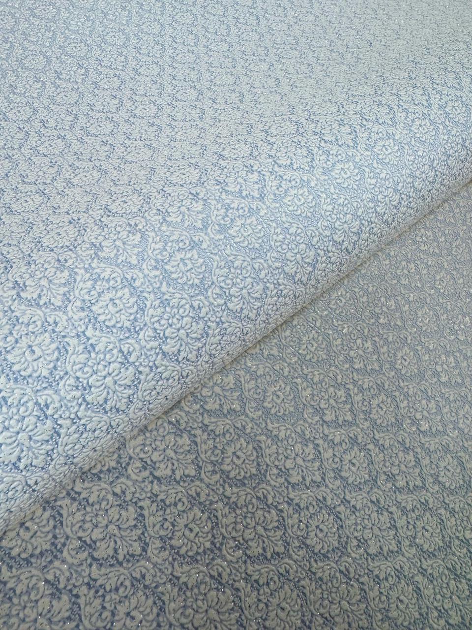 Обои виниловые на флизелиновой основе Славянские 10 м Голубой (3594-03)