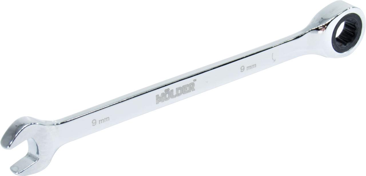 Ключ рожково-накидной Molder Tools с трещоткой 9 мм (MT56009)