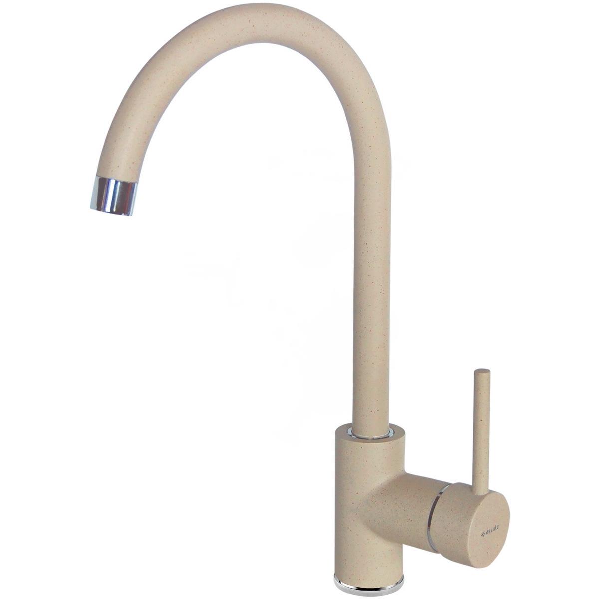 Смеситель для кухни Deante Nemezja BEN_762M однорычажный Бежевый (205350)