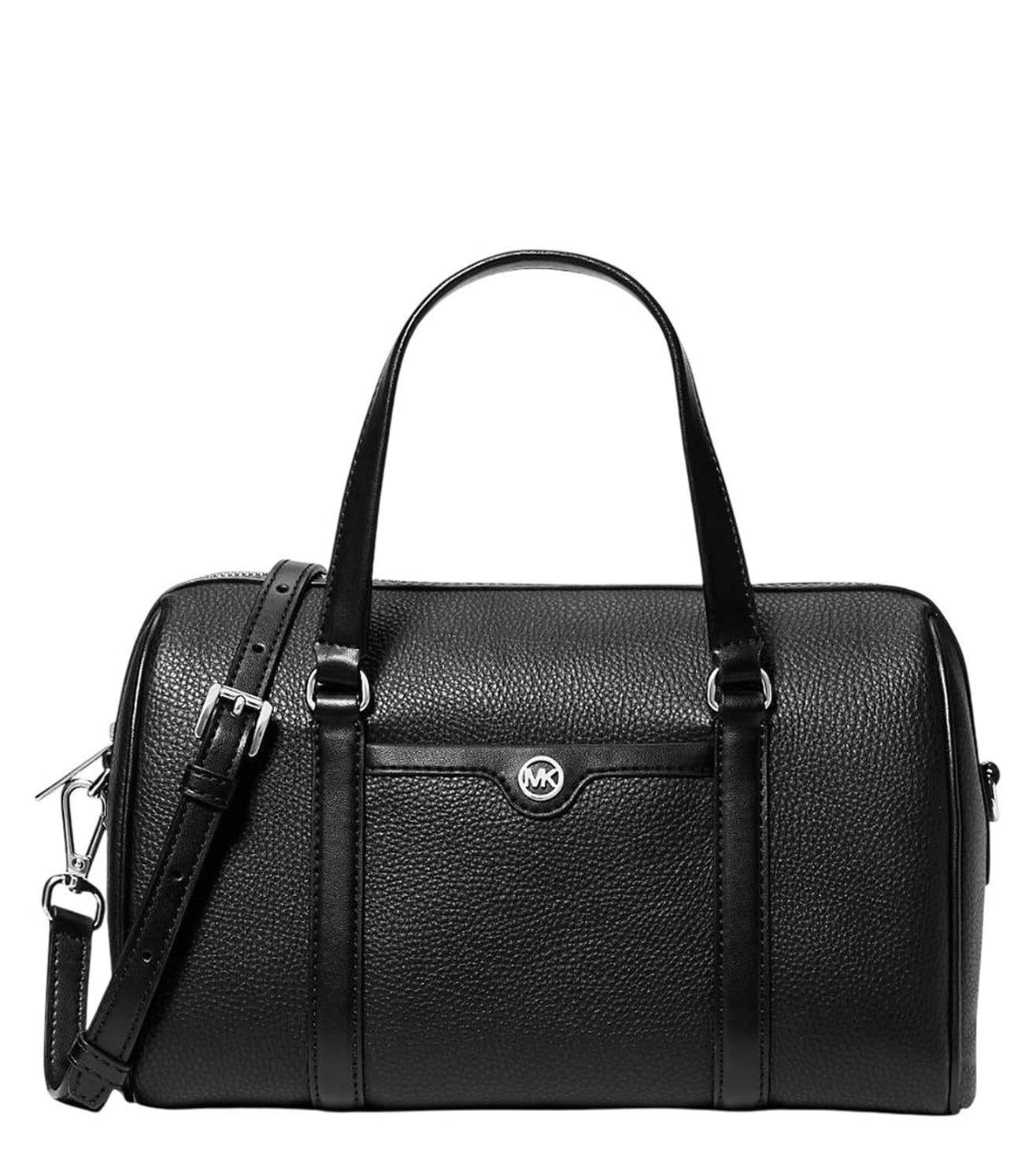 Сумка Michael Kors Jet Set Medium Satchel Black (35F5STFC1Z)
