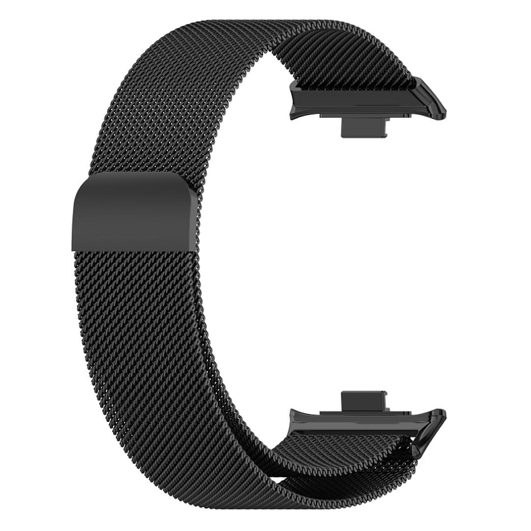 Ремінець металевий Milanese Loop для Xiaomi Smart Band 8 Pro Black (ECR_8515)