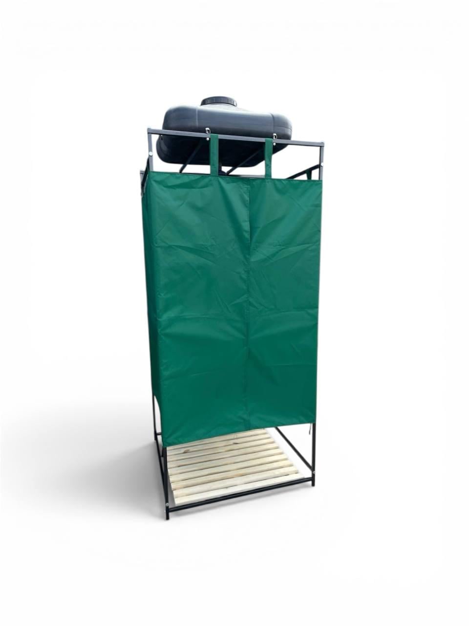 Душ летний садовый на металлическом каркасе 0,96х2,1 м (5010)