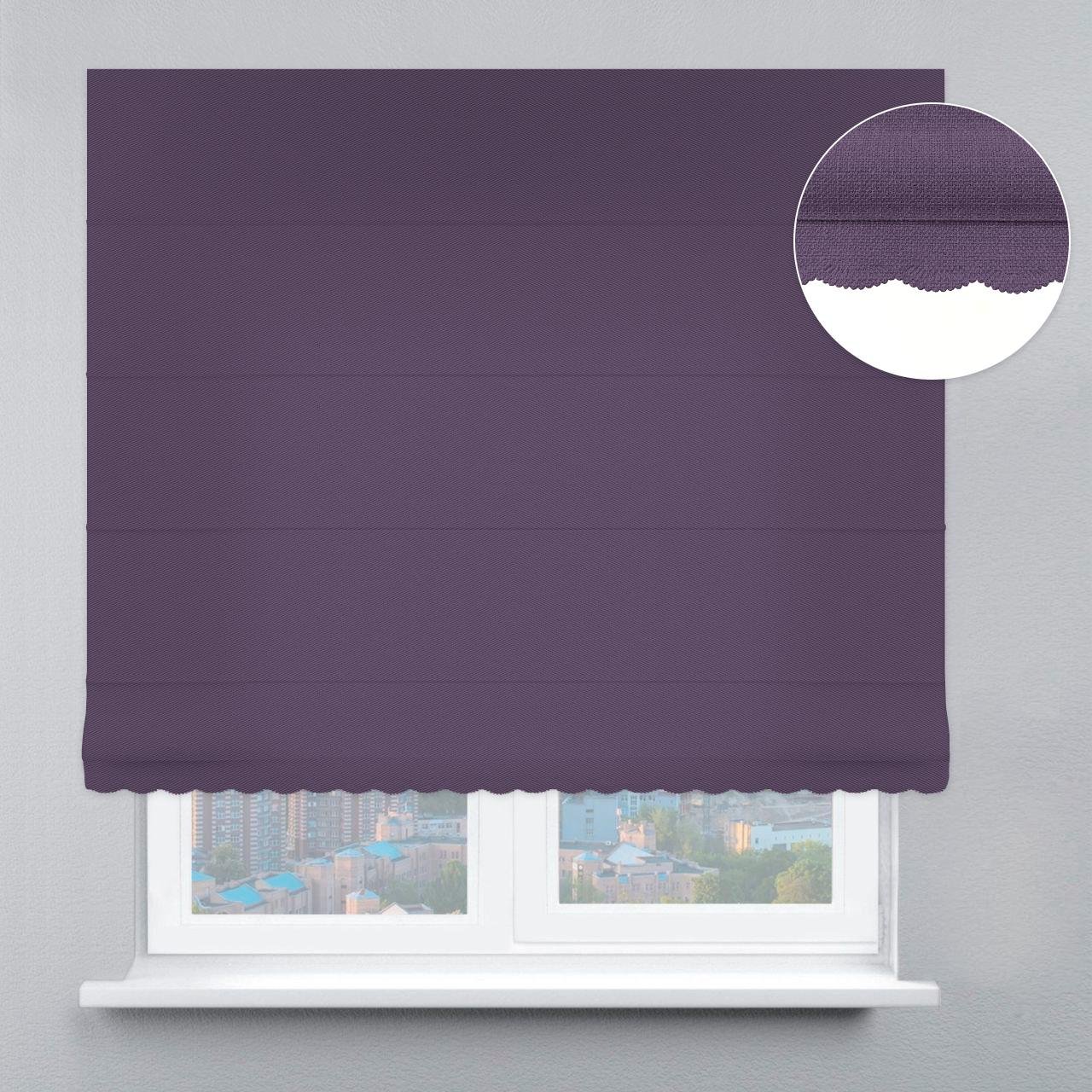 Римская штора блэкаут перфект с ажуром 280х170 см Сиреневый