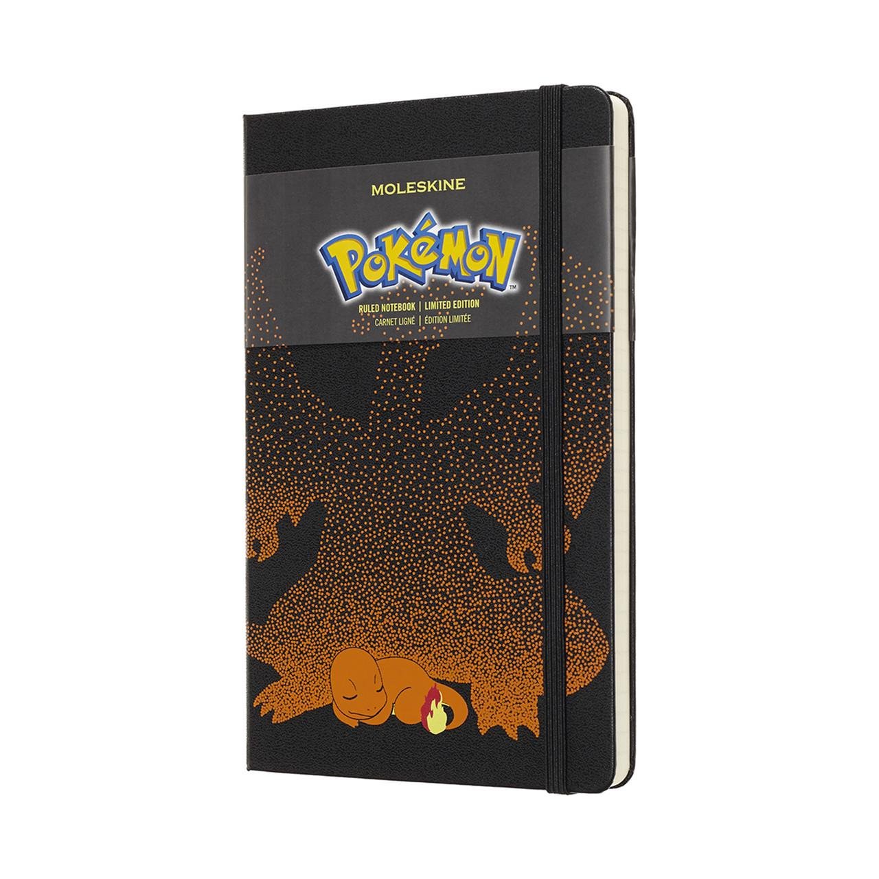 Блокнот Moleskine Limited Pokemon средний 13х21 см 240 страниц в линейку чармандер (8058341716847)
