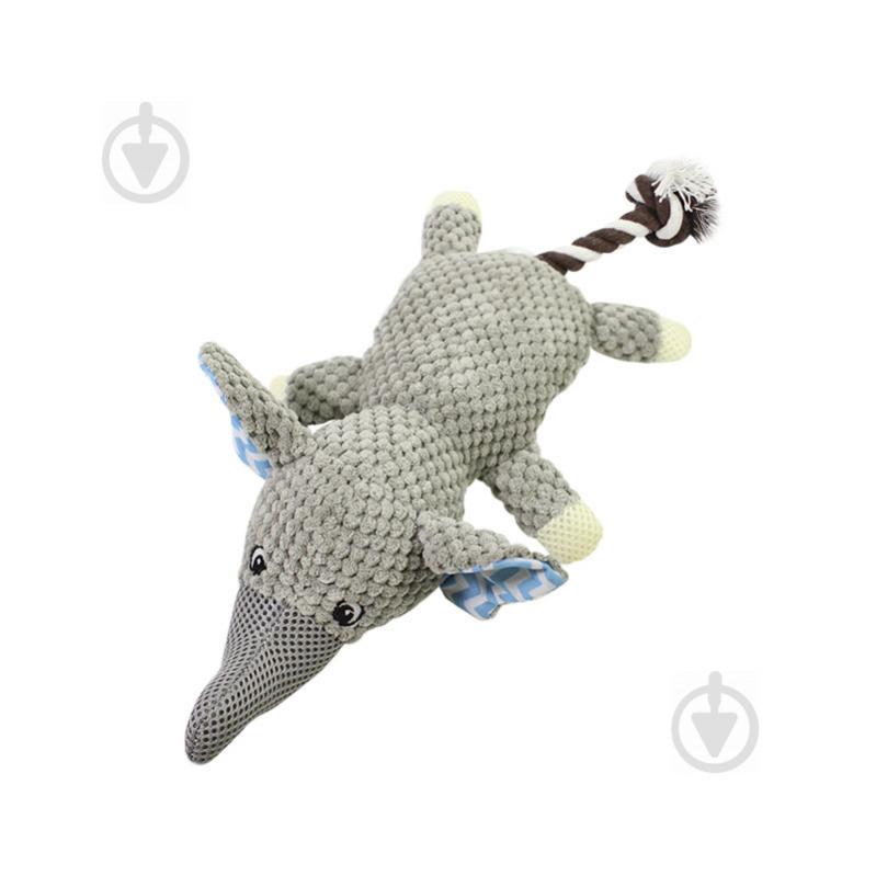 Игрушка плюшевая для домашних животных Hoopet 17T0093G Слон Игрушка плюшевая для домашних животных Hoopet 17T0093G Слон