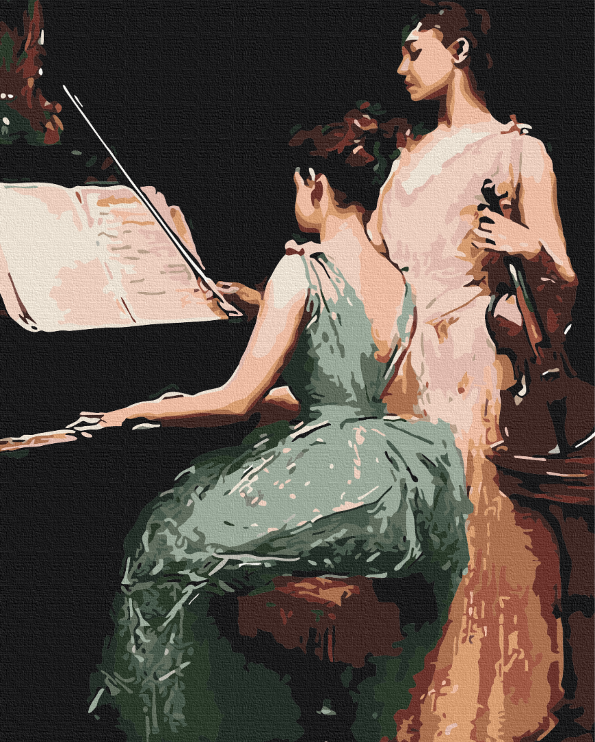 Картина по номерам Brushme Мелодии юности 40x50 см (BS52287)