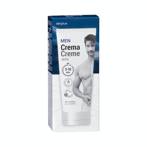 Крем для депиляции кожи мужчин Deliplus Men Crema Depil 200 мл - фото 1