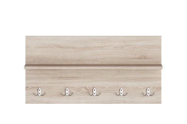 Вішак на стіну Еверест Соната-800 80х20х40 см Дуб сонома (ЕВ20235) - фото 4