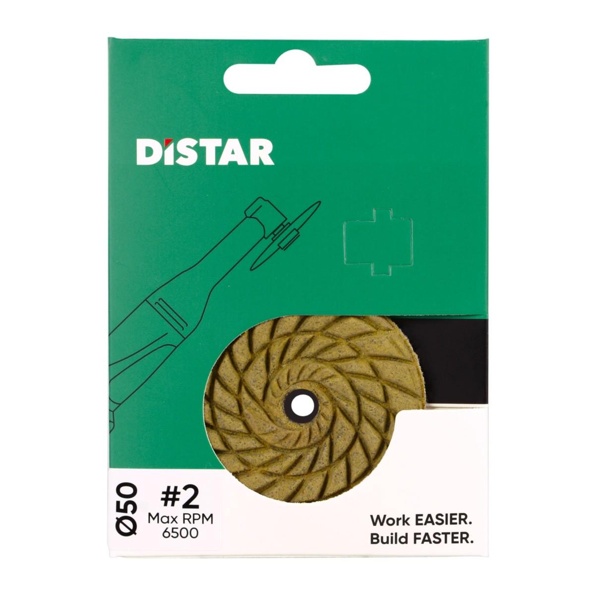 Круг полірувальний Distar 50x3x7 CoolPAD 2 для гравера алмазний черепашка (81419031093)