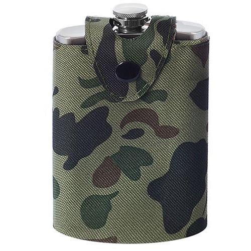 Фляга сувенірна в чохлі Stenson R86723 260 мл Хакі (1353127193)