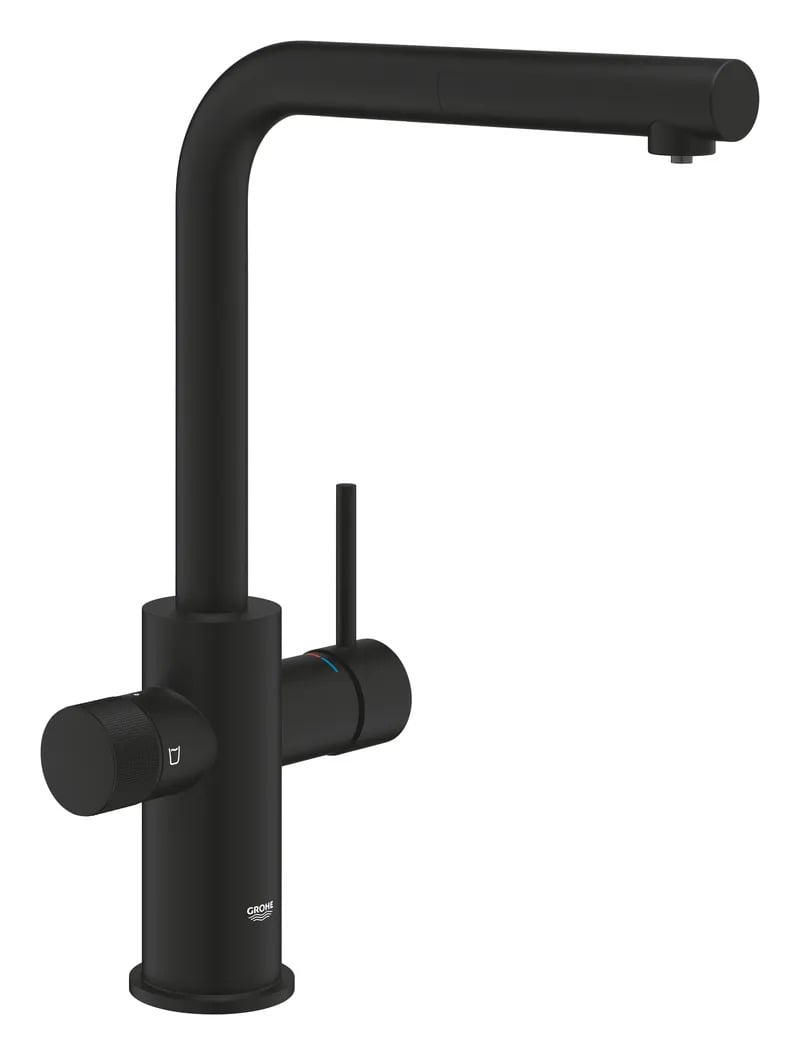 Змішувач для кухні Grohe Minta Pure з підключенням до фільтра Blue (30590KF0) Змішувач для кухні Grohe Minta Pure з підключенням до фільтра Blue (30590KF0)