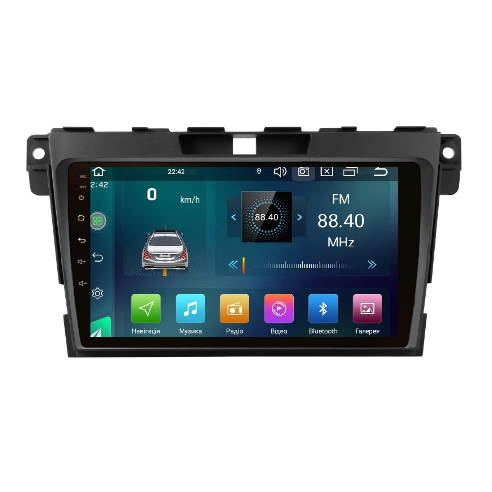 Магнитола штатная CYCLONE C9 CPL GSM Carplay 2/32 GB 4G для Mazda CX-7 2006-2012 г. (AR-81299)