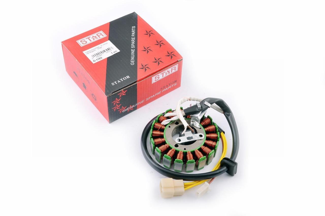 Статор генератора mod.A Daelim VS 125 18 катушек (2177267736) Статор генератора mod.A Daelim VS 125 18 катушек (2177267736)