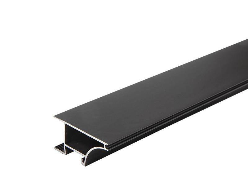 Профиль для торца полки GTV алюминиевый 3 м Черный (PA-GLAXWN3M-AL-20M)