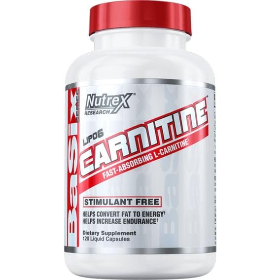 Жироспалювач для спорту Nutrex Lipo-6 Carnitine 120 Caps