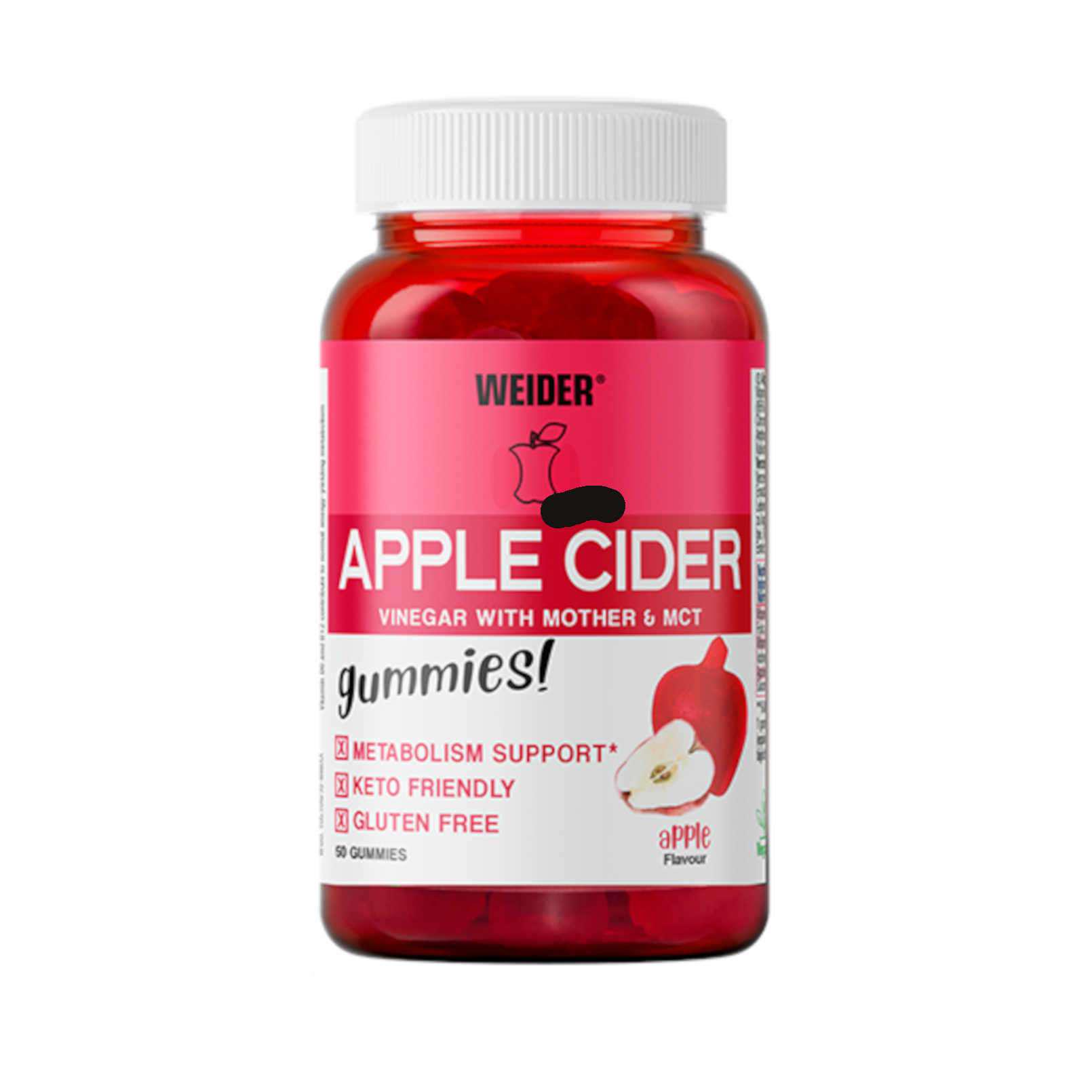 Добавка натуральная Apple Cider Apple 50 gummies