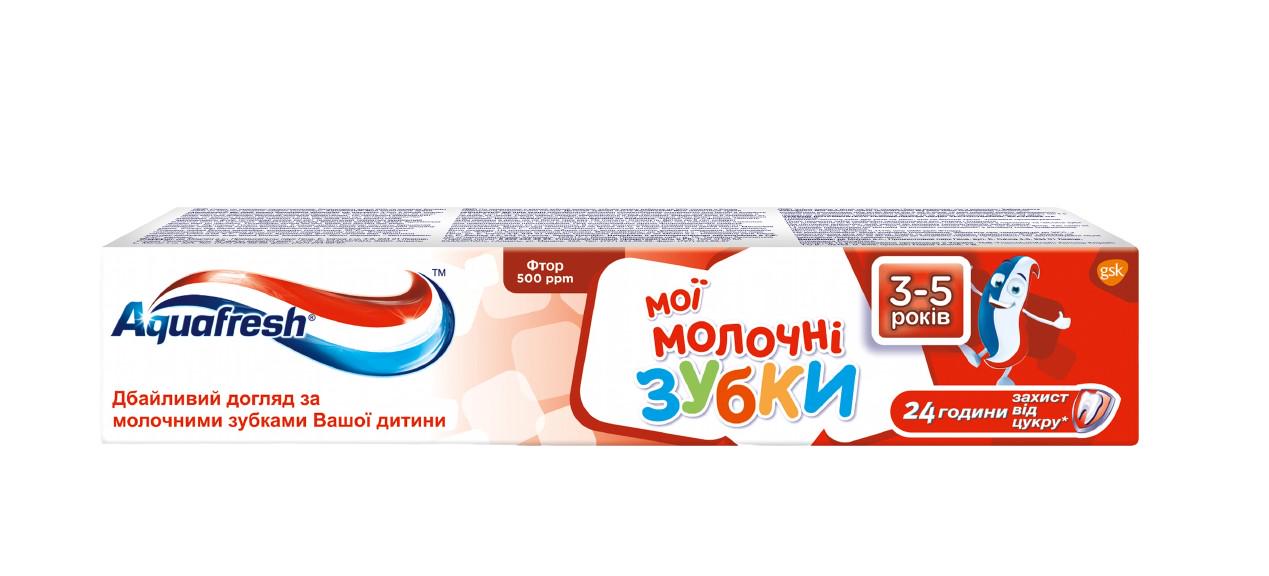 Зубна паста Aquafresh дитяча Мої молочні зубки 50 мл (3830029292189)