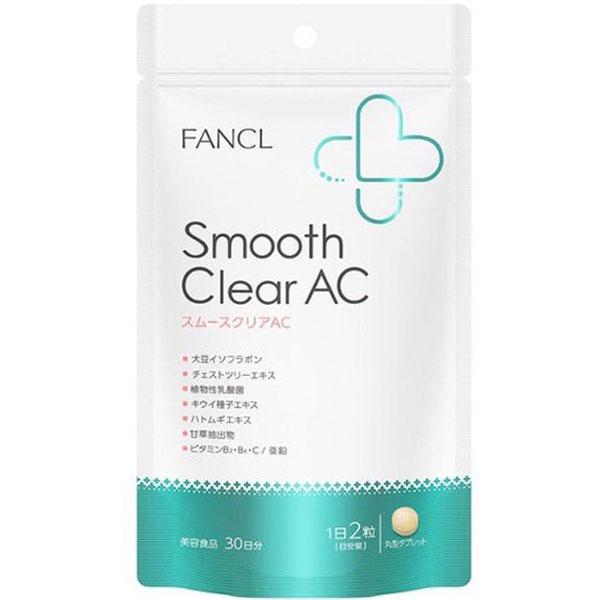Комплекс для чистой кожи от взрослого акне Fancl Smooth Clear AC 30 дн. 60 шт.