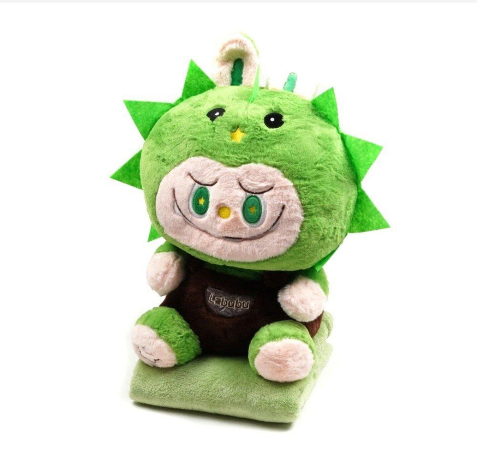 М'яка іграшка-подушка La bubu з пледом 110х160 см (27844339)