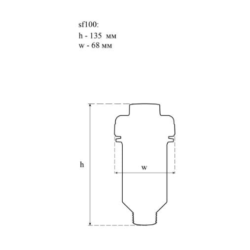 Фільтр антинакипний SVOD-AS SF100w (5627) - фото 5 Фільтр антинакипний SVOD-AS SF100w (5627) - фото 5