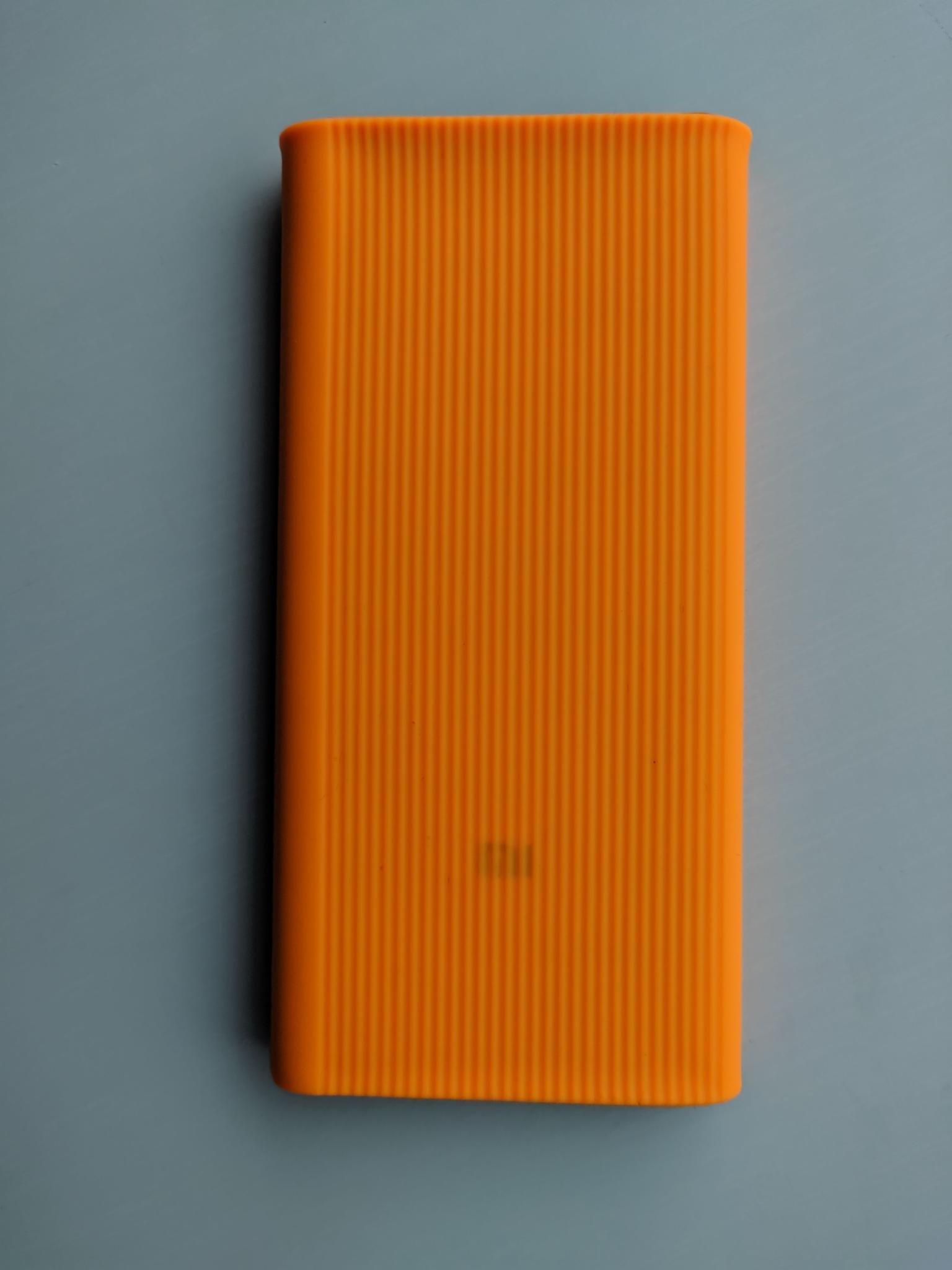 Чохол для повербанка Xiaomi Mi 3 10000 mAh 22,5 W PB1000DPDZM/BHR5884GL з прорізом Помаранчевий (224001P) - фото 5