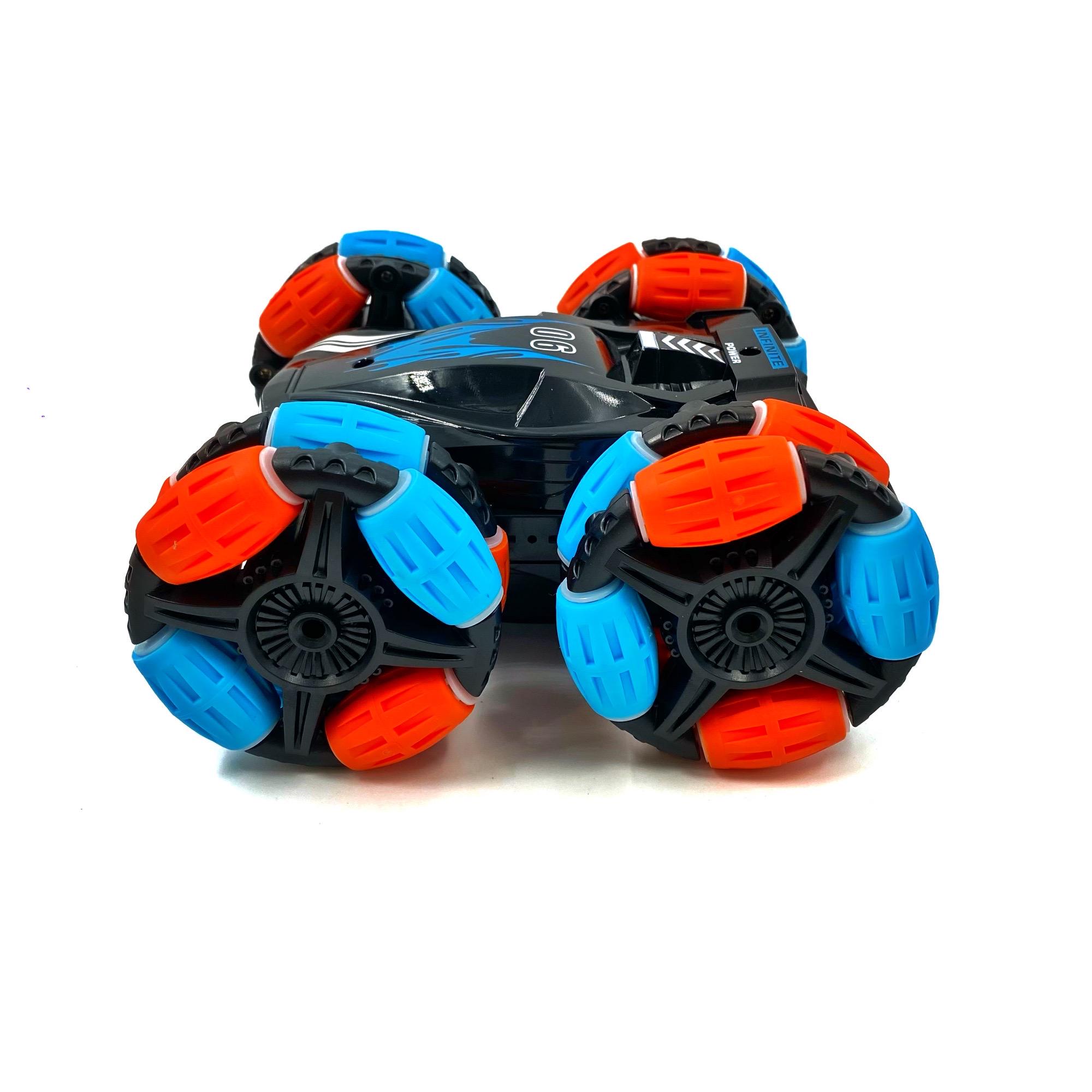 Машинка перевертыш Great Universe с подсветкой 3,7 V 15 см Оранжевый (113539j) - фото 6 Машинка перевертыш Great Universe с подсветкой 3,7 V 15 см Оранжевый (113539j) - фото 6