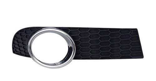 Решетка бампера AVTM Chevrolet Aveo Hb T255 08-12 правая с отверстиями п/тум с хромом (1710 982)