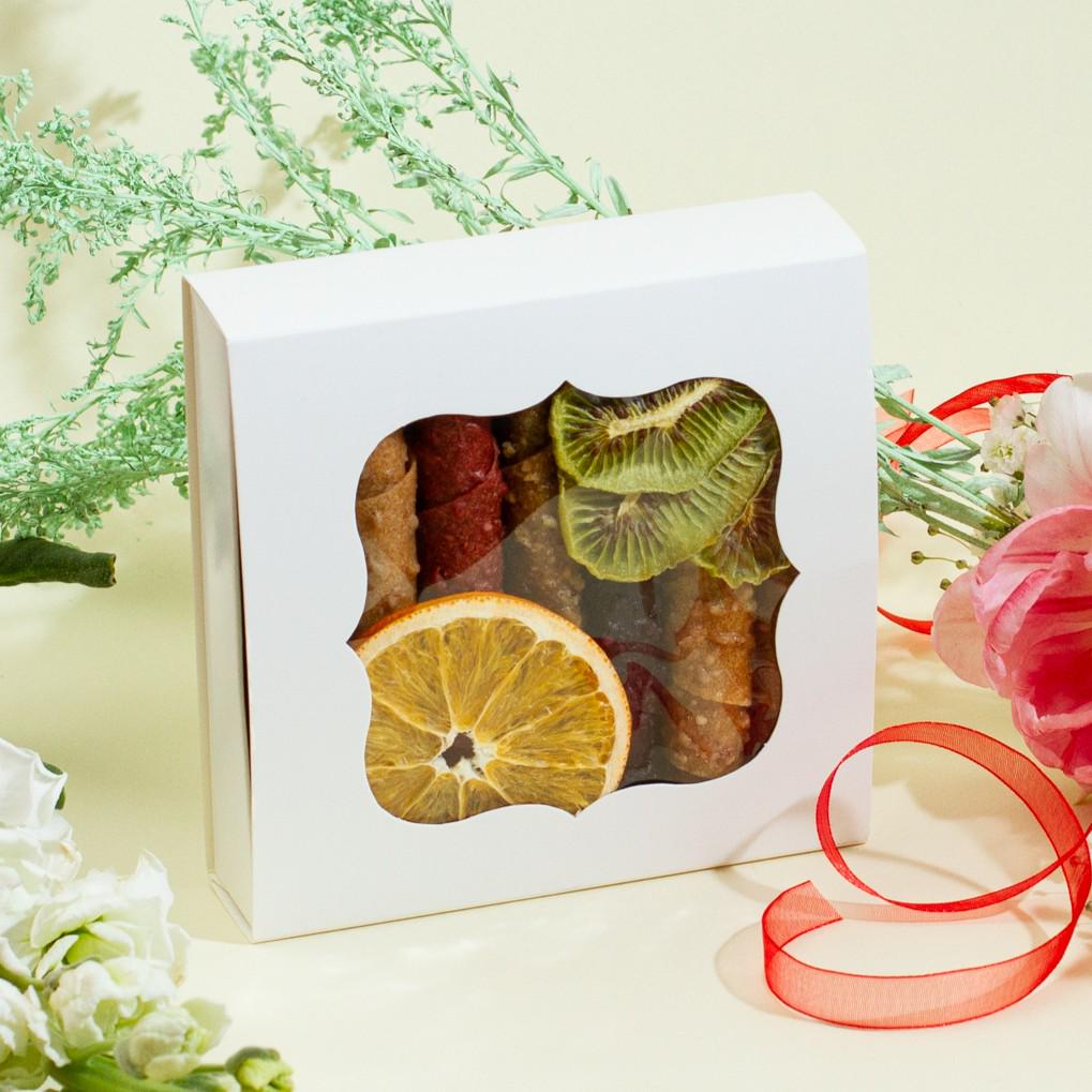 Набір пастили подарунковий Горіхова насолода 155 г Білий (FS-05022/4) Набір пастили подарунковий Горіхова насолода 155 г Білий (FS-05022/4)