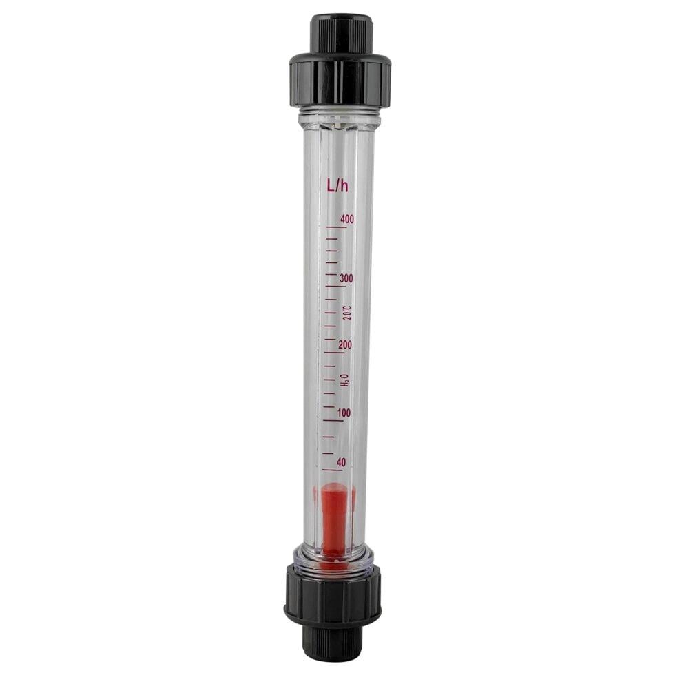 Ротаметр длинный трубного типа Raifil LZS-15 40-400 L/H 1/2" резьбовое соединение (66778802698)