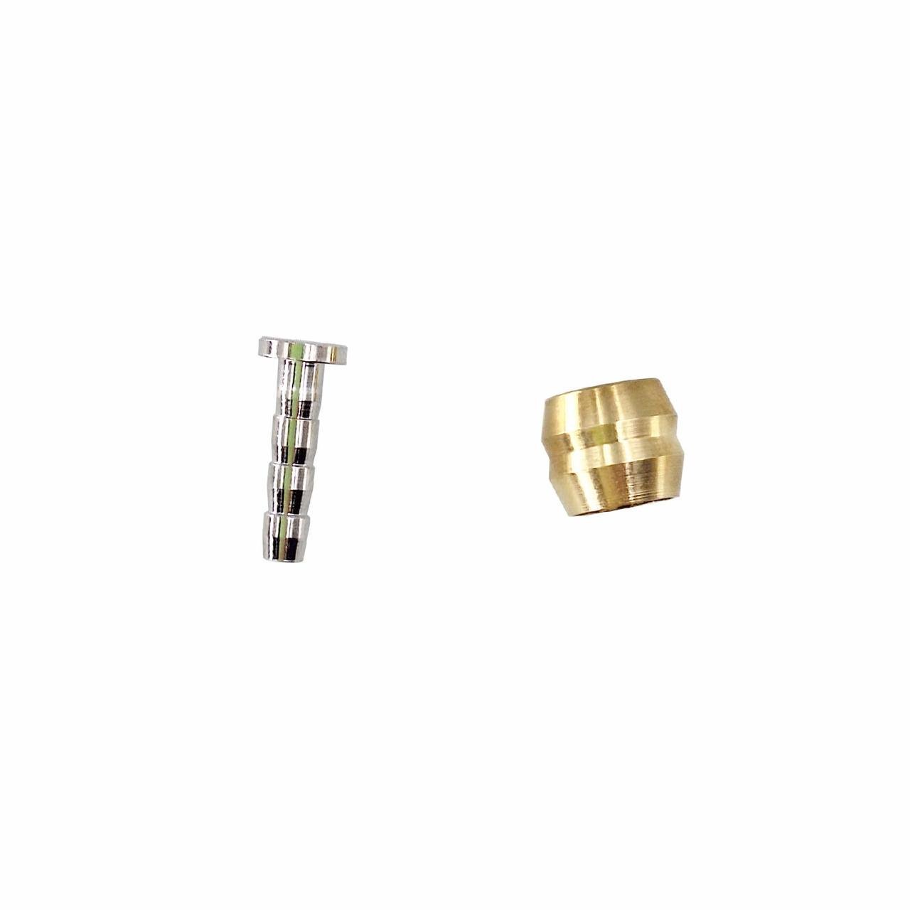 Оливка и штуцер для гидролинии Toopre для Shimano BH90 Золотой с серебристым (G0001600)