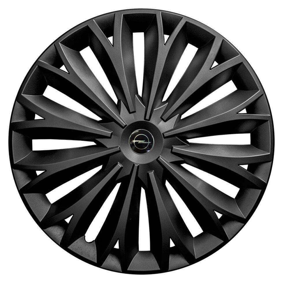 Комплект колпаков JAWOPLAST Sigma R15 для Opel 4 шт. Black (28434640)