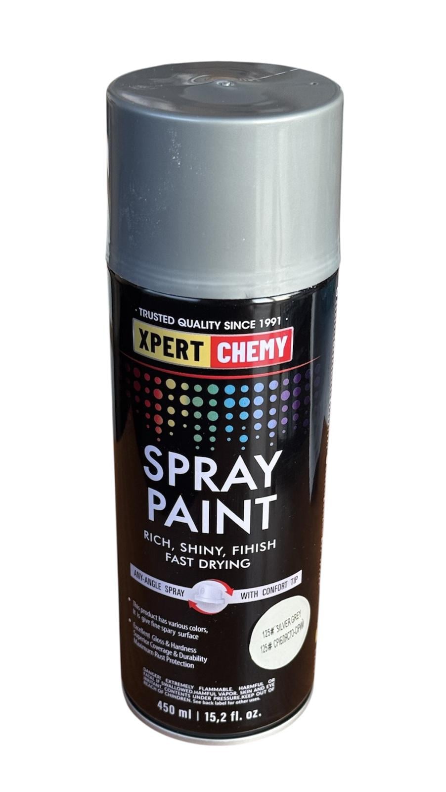 Фарба аерозольна універсальна XpertChemy SPRAY PAINT 125 Срiблястий свiтлий 450 мл (XC-SP-0018)
