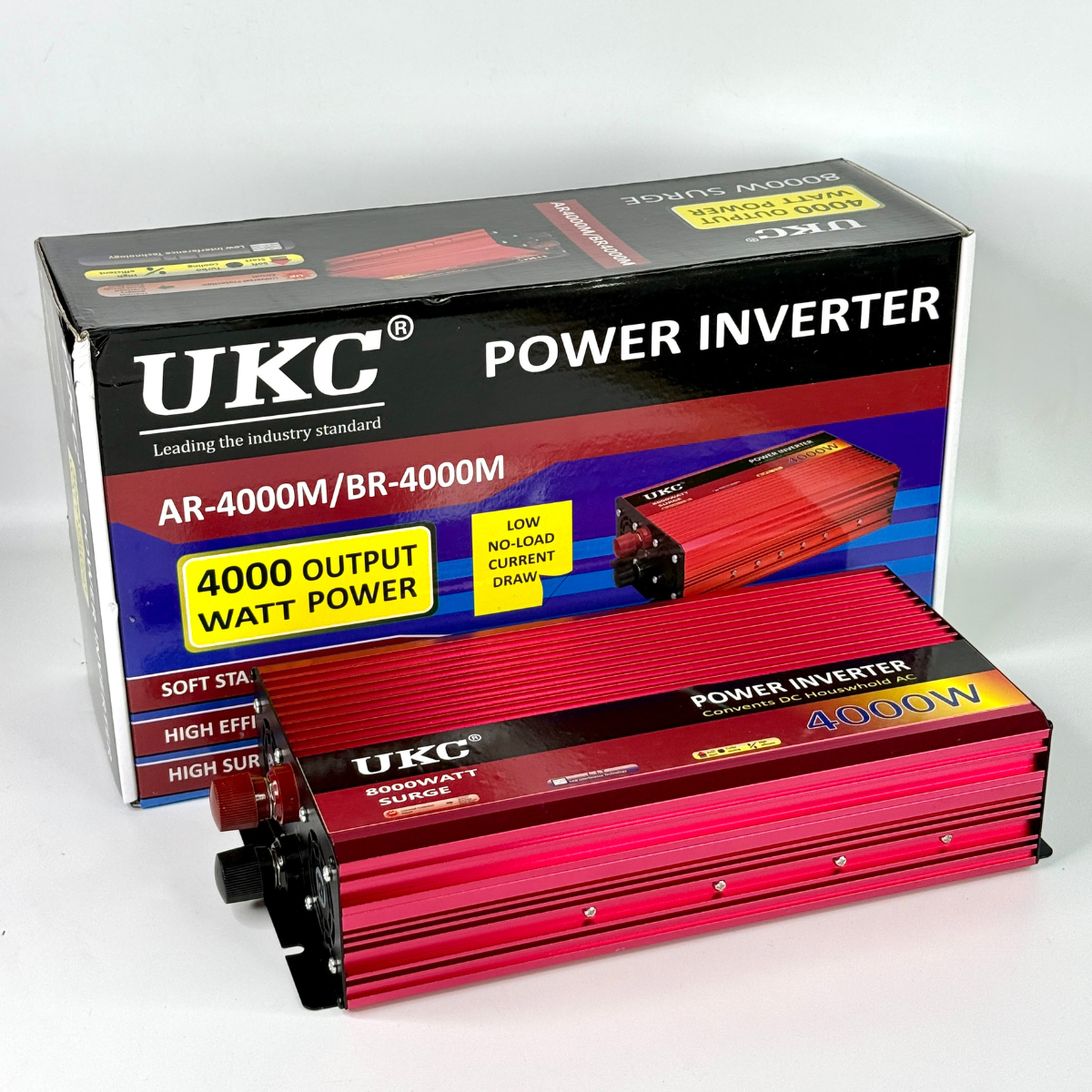 Перетворювач UKC 12 V-220 V AR 4000W з функцією плавного пуску - фото 2 Перетворювач UKC 12 V-220 V AR 4000W з функцією плавного пуску - фото 2