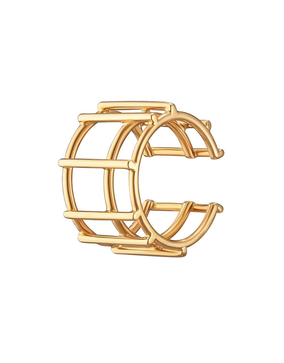 Кафф Grid жіночий RIMMART JEWELRY жовтий One size Кафф Grid жіночий RIMMART JEWELRY жовтий One size