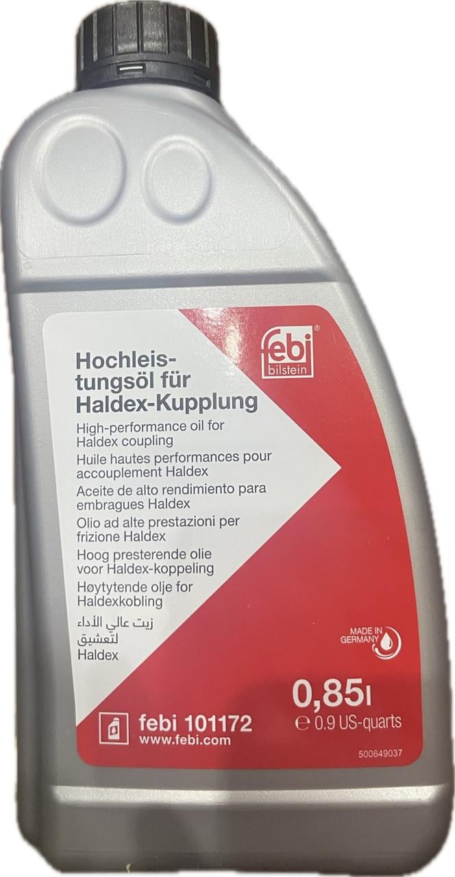 Масло Febi трансмісійне для муфти Haldex 0,85 л (101172) Масло Febi трансмісійне для муфти Haldex 0,85 л (101172)