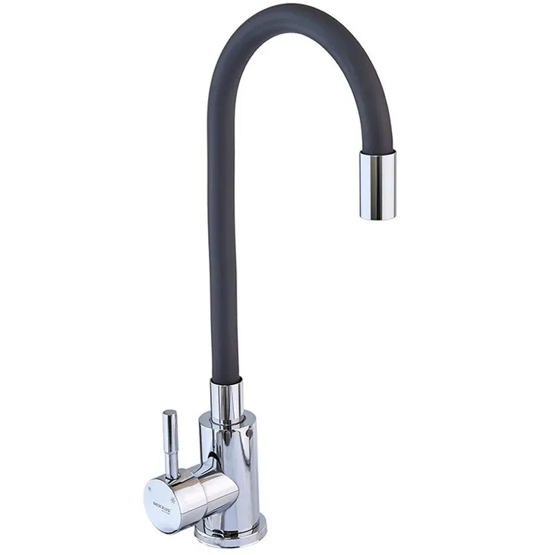 Смеситель для кухни MIXXUS SUS-011 Chrome Reflector Black (MI6223)