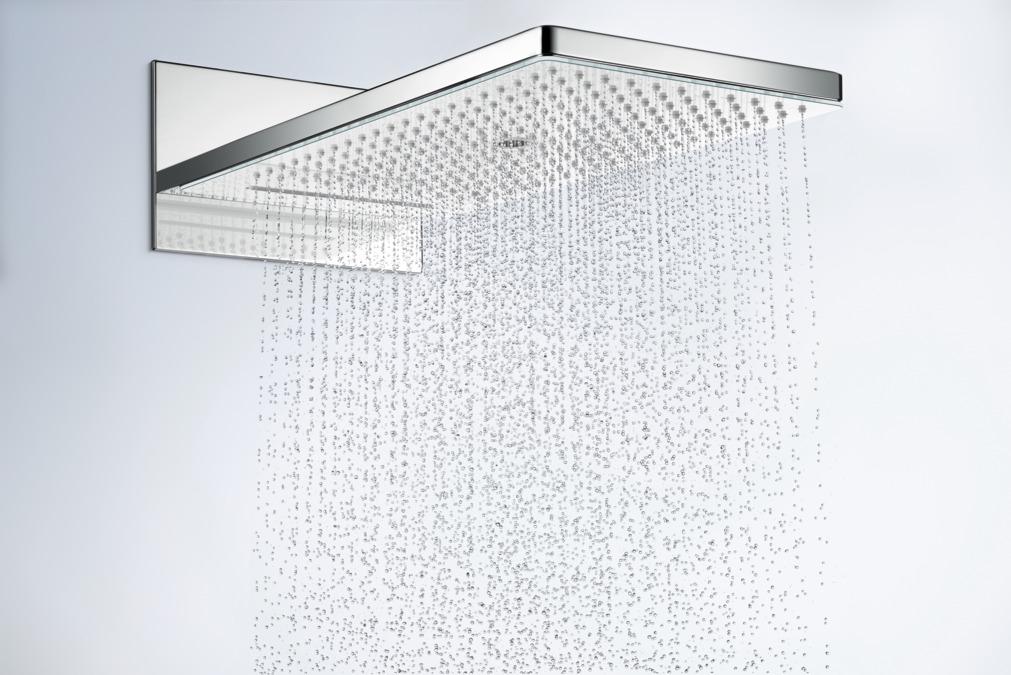 Верхній душ Hansgrohe RAINDANCE 24001600 460x300 мм Чорний (77157) - фото 4