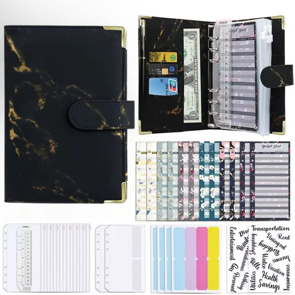 Блокнот-планер для грошей бюджету та зберігання фінансів/для ведення обліку доходу формат А5 - фото 4