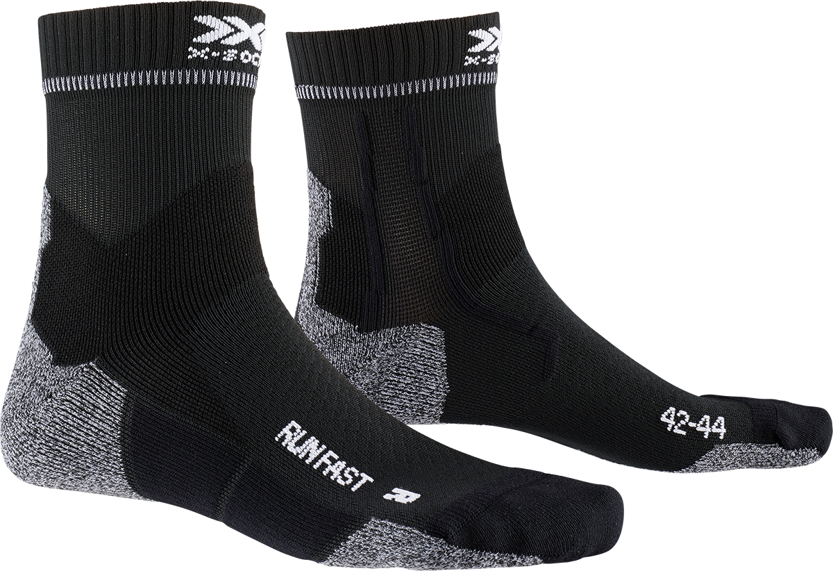 Бігові шкарпетки X-SOCKS Run Fast 4.0 XS-RS17S19U-B001 p. 39/41 Opal Black - фото 1