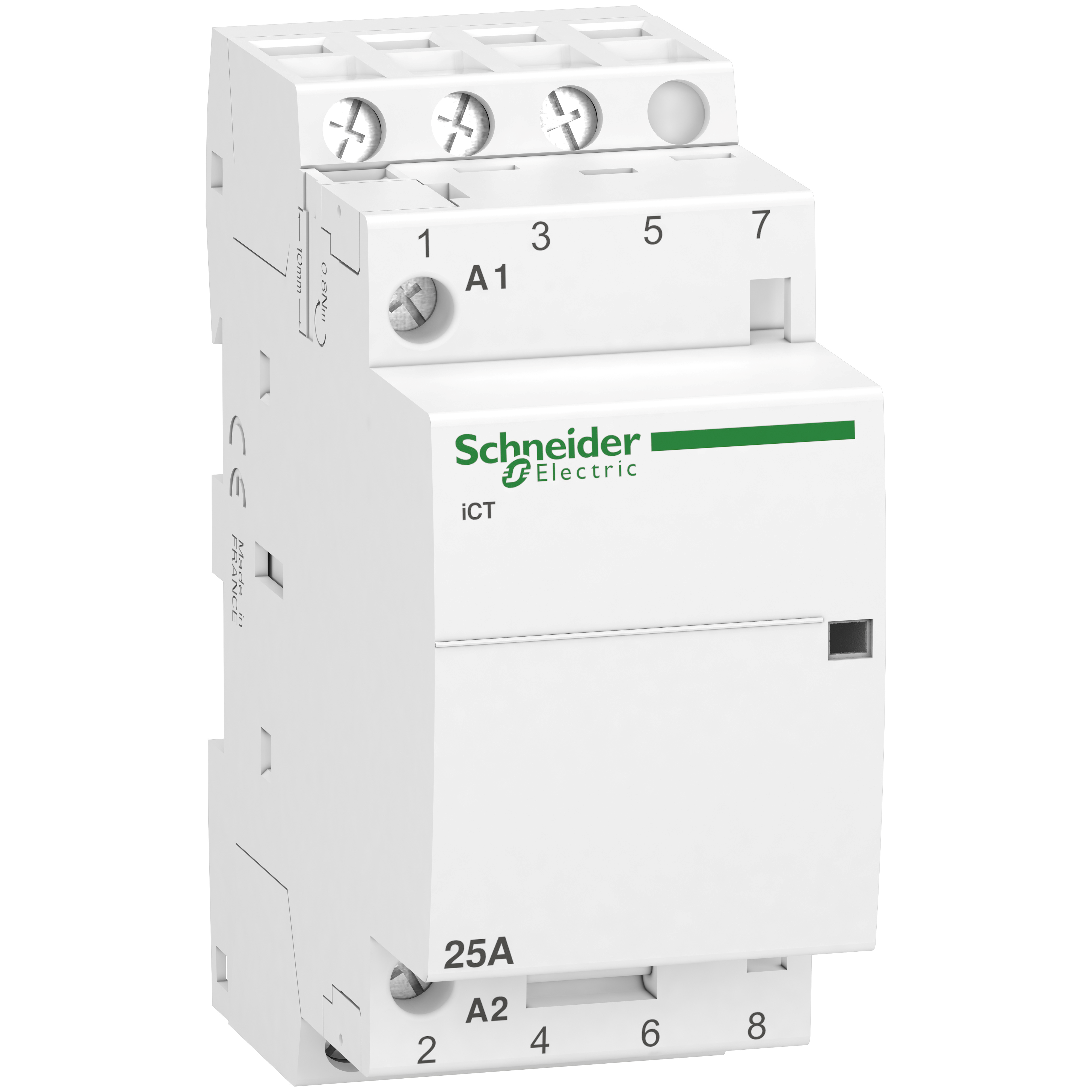 Контактор модульный Schneider Electric Acti9 iCT 3P 25A 3NO 230V (A9C20833)