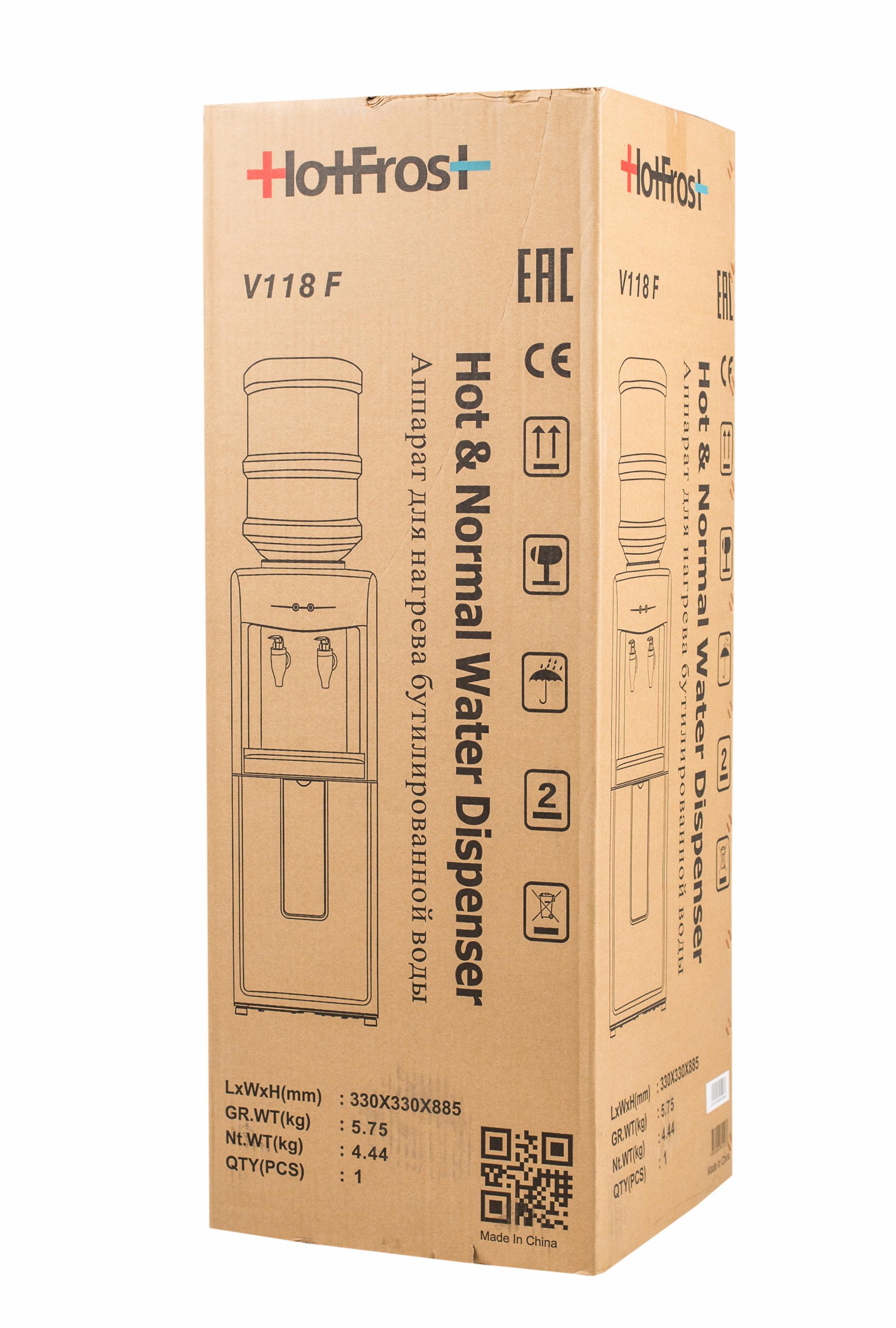 Кулер для воды HotFrost V118F Белый (29596623) - фото 10 Кулер для воды HotFrost V118F Белый (29596623) - фото 10