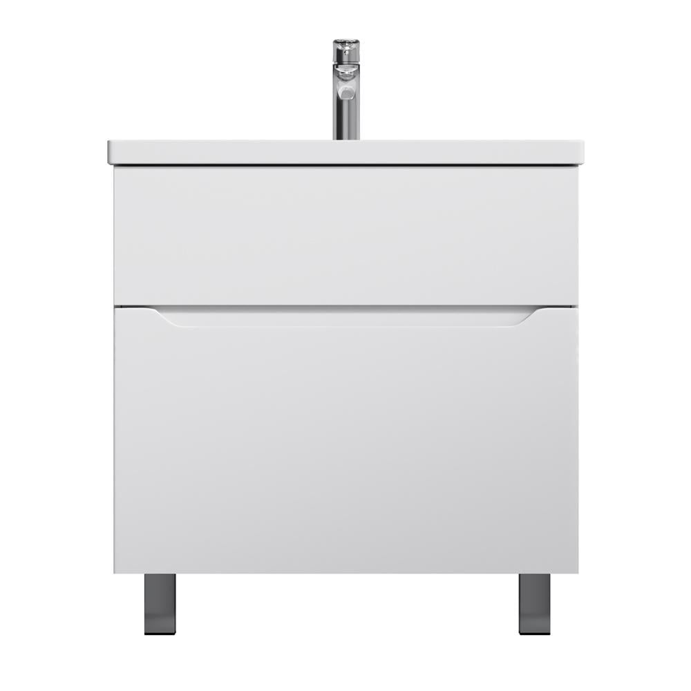 Тумба з умивальником на підлогу AM.PM GEM S M91-FSX0752-WC0752WG38 76x81x42 см Білий (130211) Тумба з умивальником на підлогу AM.PM GEM S M91-FSX0752-WC0752WG38 76x81x42 см Білий (130211)