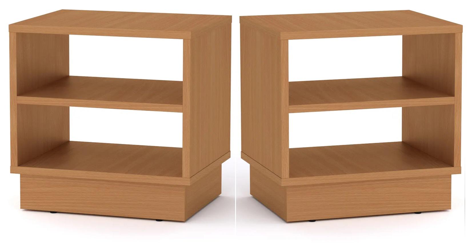 Тумба приліжкова комплект 2 шт. Компаніт ПКТ-7 Бук (26655436)